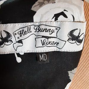 "Hell Bunny Vixen" DRESS Rockabilly Swing Medium